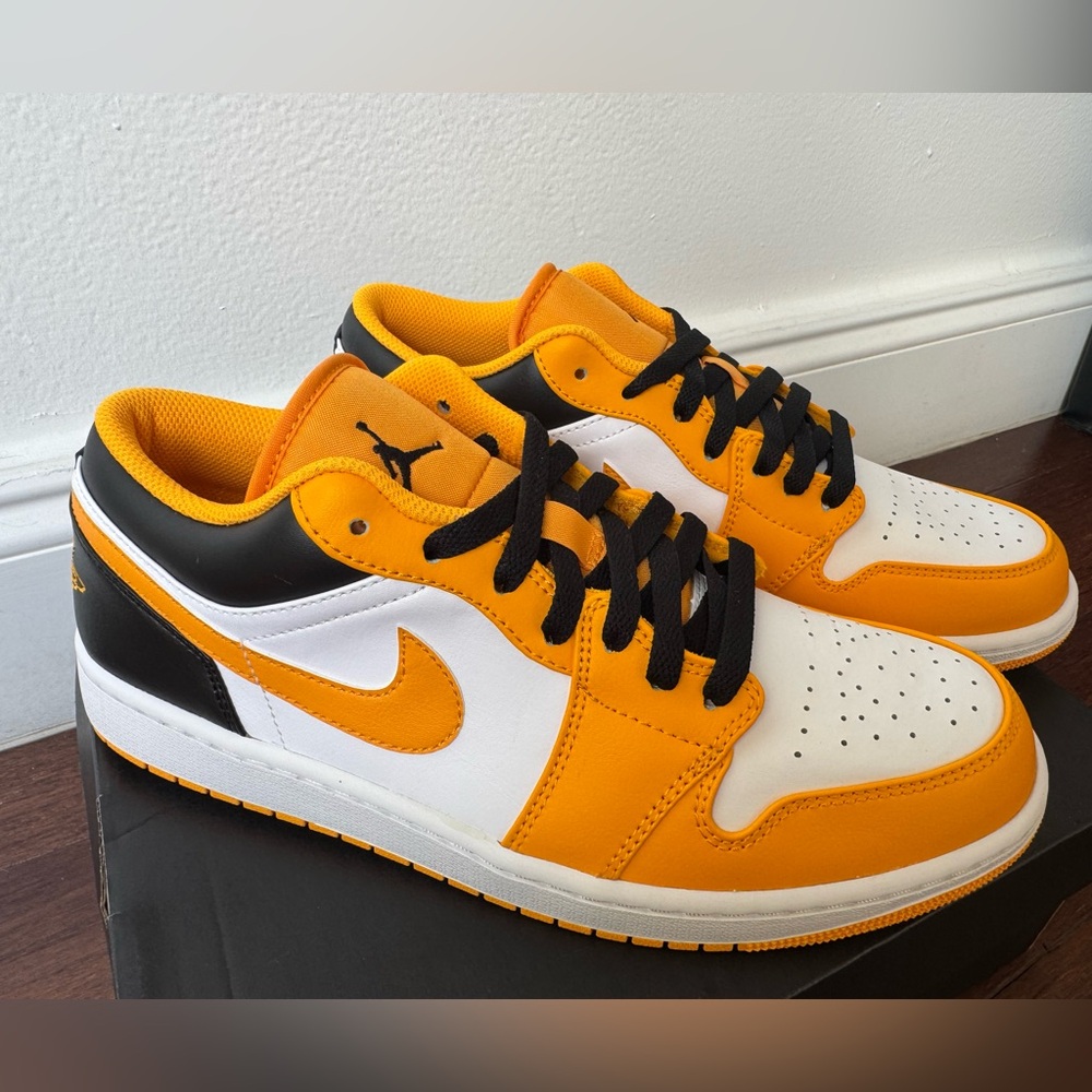 🟧 Nike Air Jordan 1 Low Taxi/Black/White